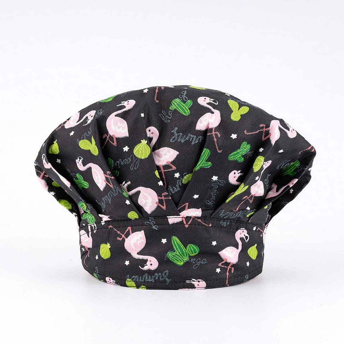 SURGICAL CAP MEDICAL PUFFY CAP PRINTED WORK CAP_CWAH3382