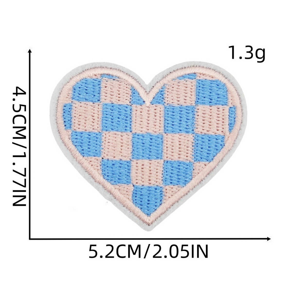 NEW CREATIVE COLORFUL LOVE EMBROIDERY PATCH_CWMM4058
