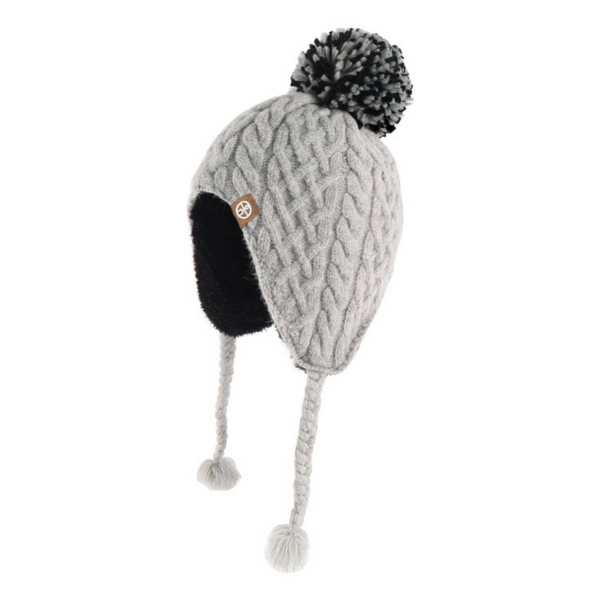 Winter Cold Protection Thickened Wool Ball Hat_Cwah2457