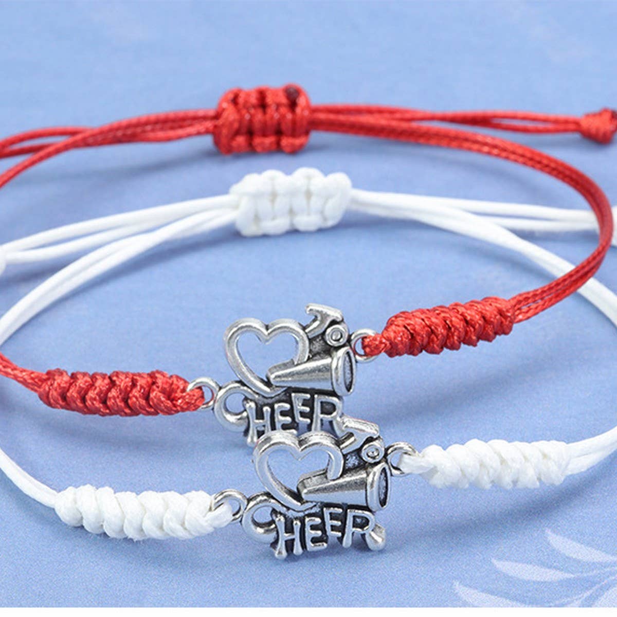 CHEER PATTERN HAND WOVEN BRACELET_CWAJE0723