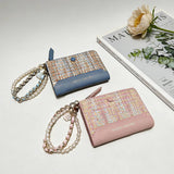 Textured Bow Pendant Bifold Wallet_Cwab06237