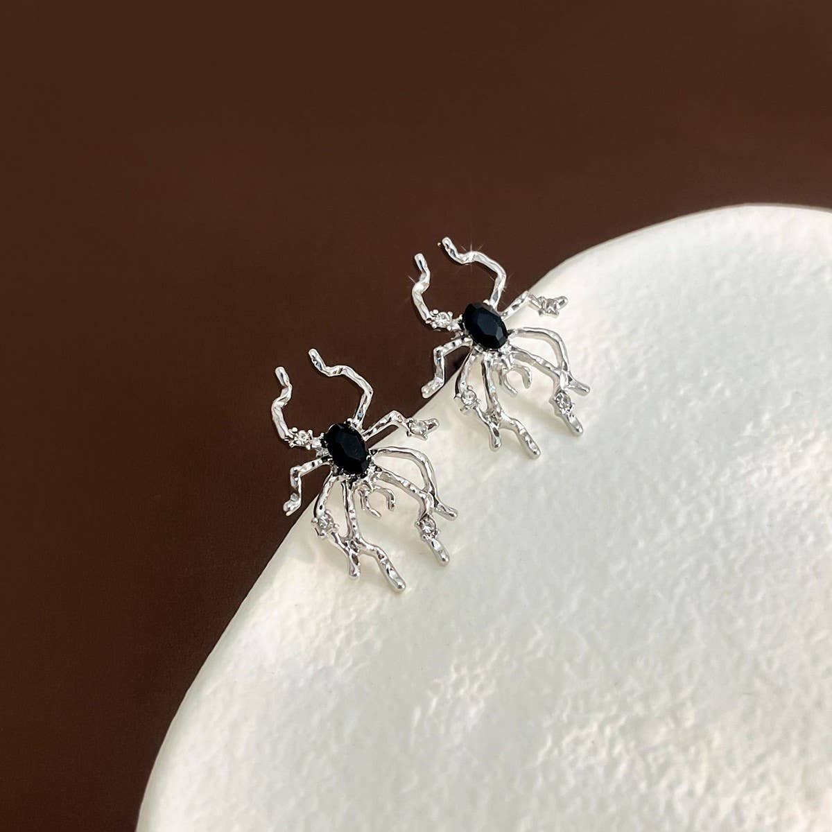 HALLOWEEN PERSONALIZED SPIDER EARRINGS_CWAJE1840