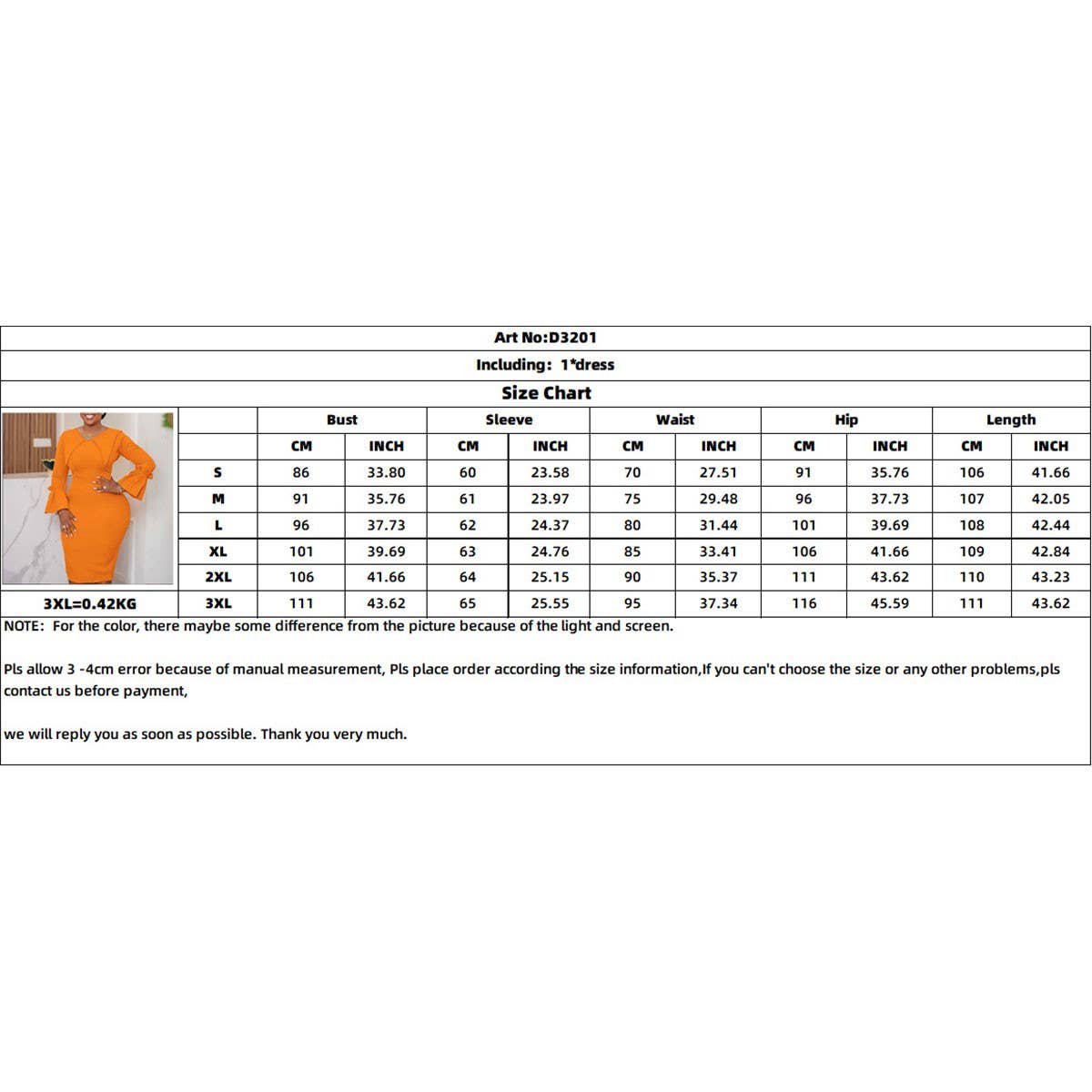 FASHIONABLE AND ELEGANT HIP PENCIL SKIRT DRESS_CWDMD3668