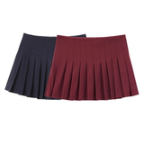 Wide Pleated Skirt For Women, French Chic Style_Cwdsd8344