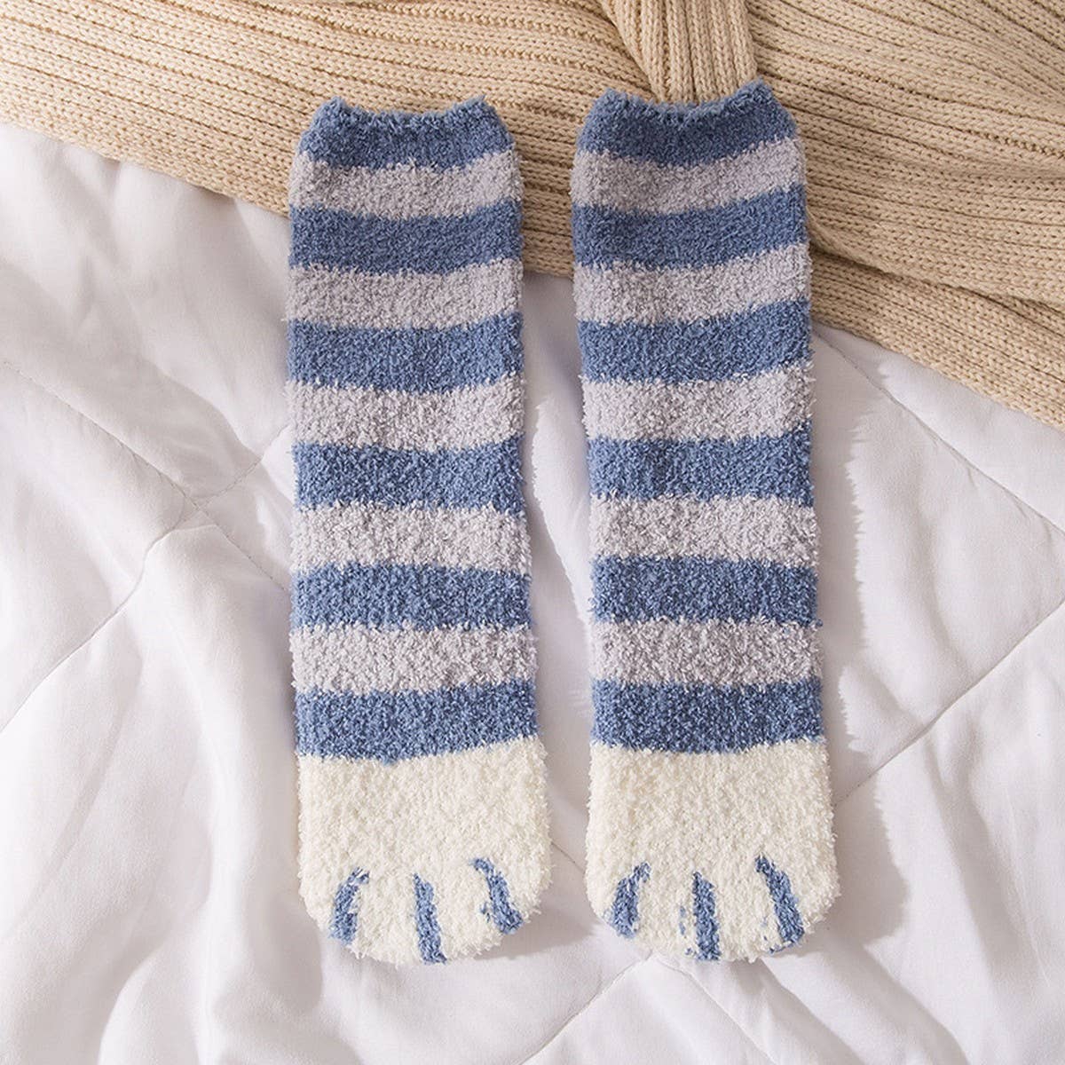 NEW STYLE WARM MID CALF SLEEPING SOCKS_CWMS0967