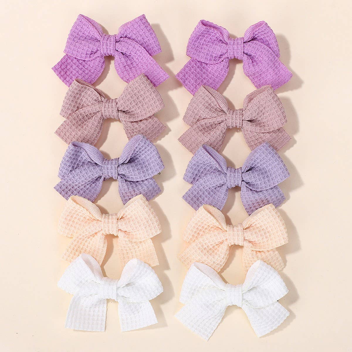 1 6 HANDMADE FABRIC BOW CLIPS FOR GIRLS_CWAHA6756