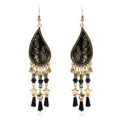 Cwmm10460_Halloween Pumpkin Ghost Skull Spiderweb Earrings