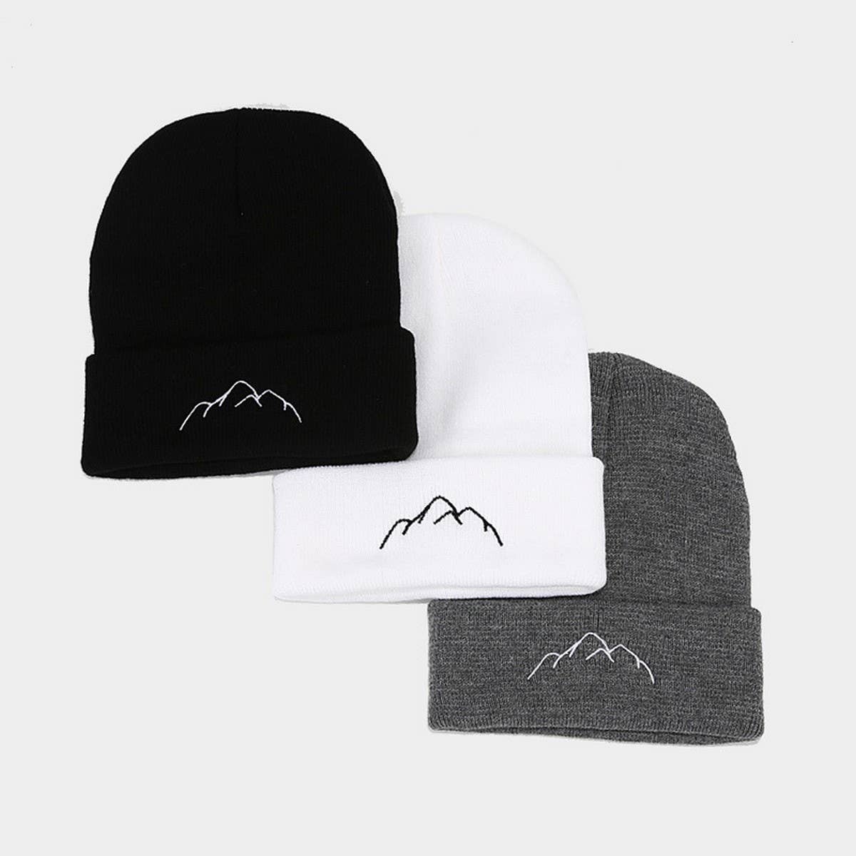 PATAGONIA PEAKS EMBROIDERED KNITTED HAT_CWAH2079