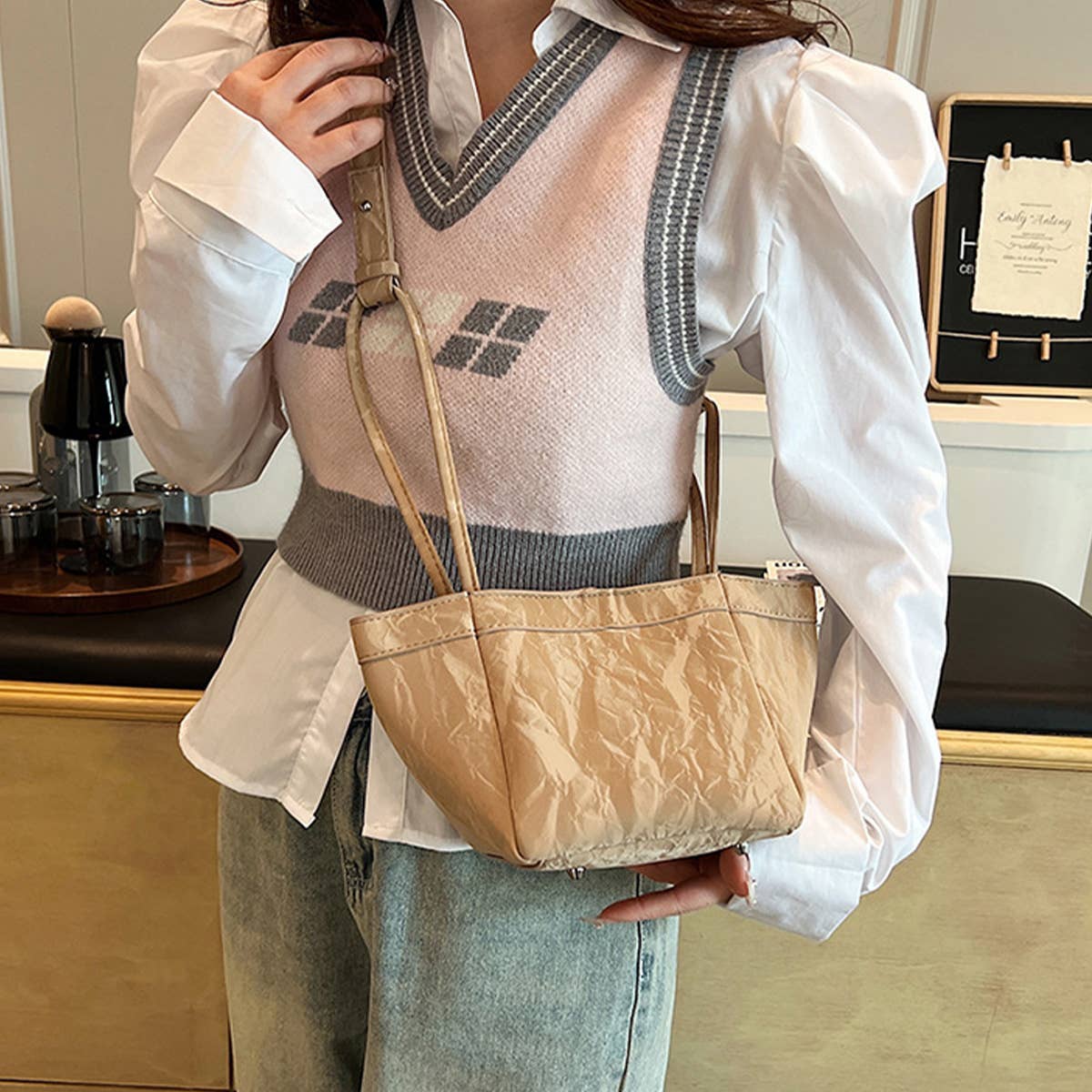 2024 New Styl Versatile Crossbody Bucket Bag_Cwab3337