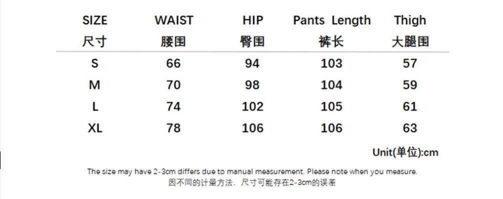 Street Style Split Hem Printed Denim Jeans