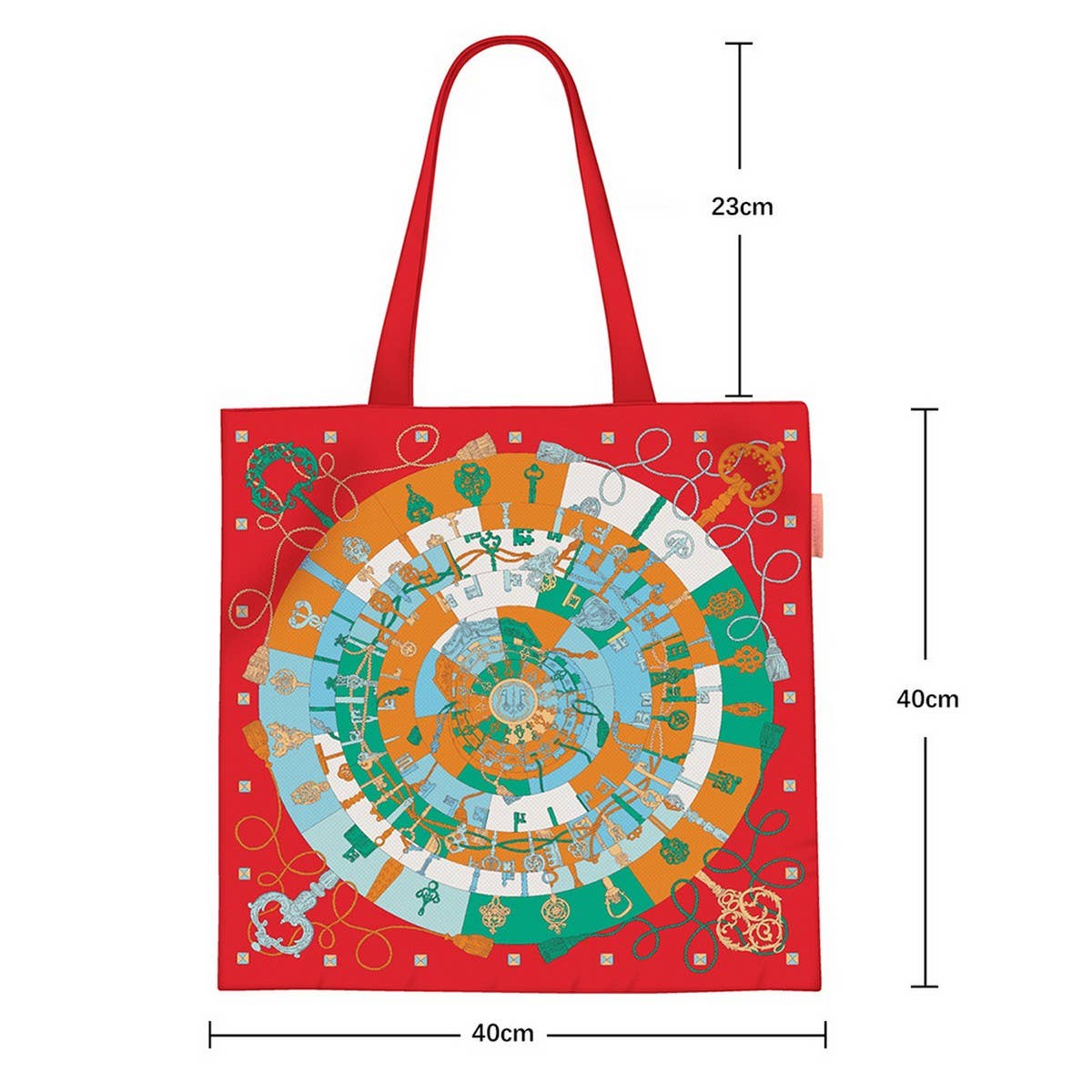STUDENT CANVAS TOTE BAG SPACIOUS DESIGN_CWAB5138