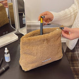 NEW PORTABLE LARGE CAPACITY PLUSH COSMETIC BAG_CWAB4426
