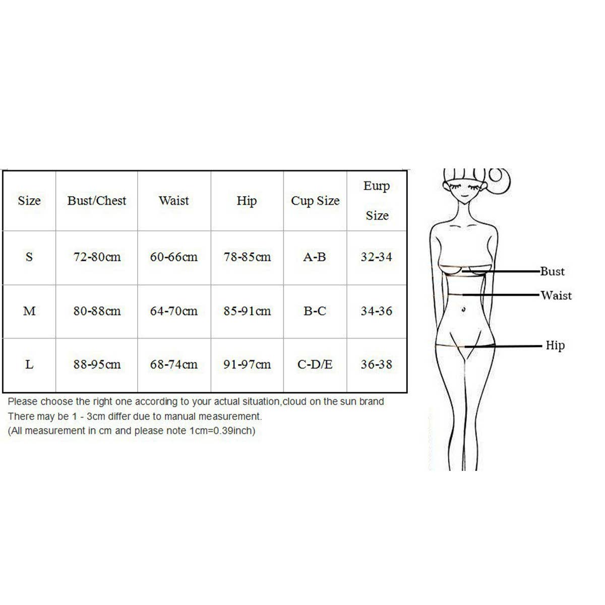 ONE SHOULDER HIGH WAIST BIKINI SEXY SOLID SWIMSUIT_CWMW0171