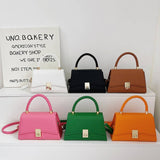 2024 SIMPLE TEXTURE STONE SHOULDER BAG_CWAB3335