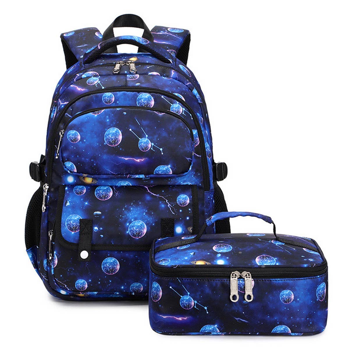 BACKPACKS FOR SCHOOL SPACE PRINT LIGHTWEIGHT BAG_CWAB5461