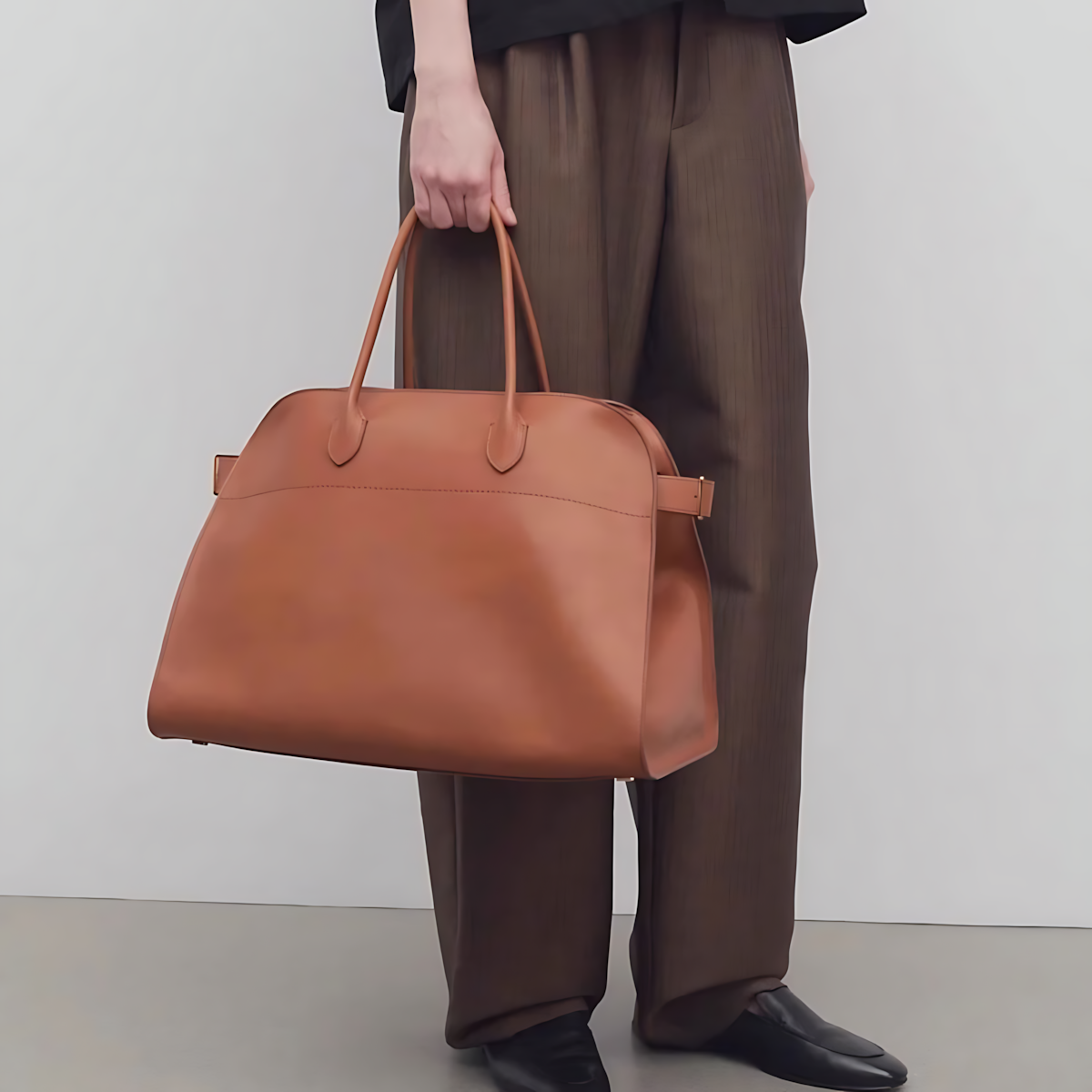 Large Margaux Tote Bag, Work Satchel For Women_Cuab00408