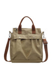 Wrinkled Pocket Large Canvas Messenger Bag_Cuab0100
