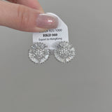 Zircon Chrysanthemum Earrings_Cwaje2025