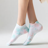 Women Tie-Dye Anti-Drop Heel Socks_Cwms0257