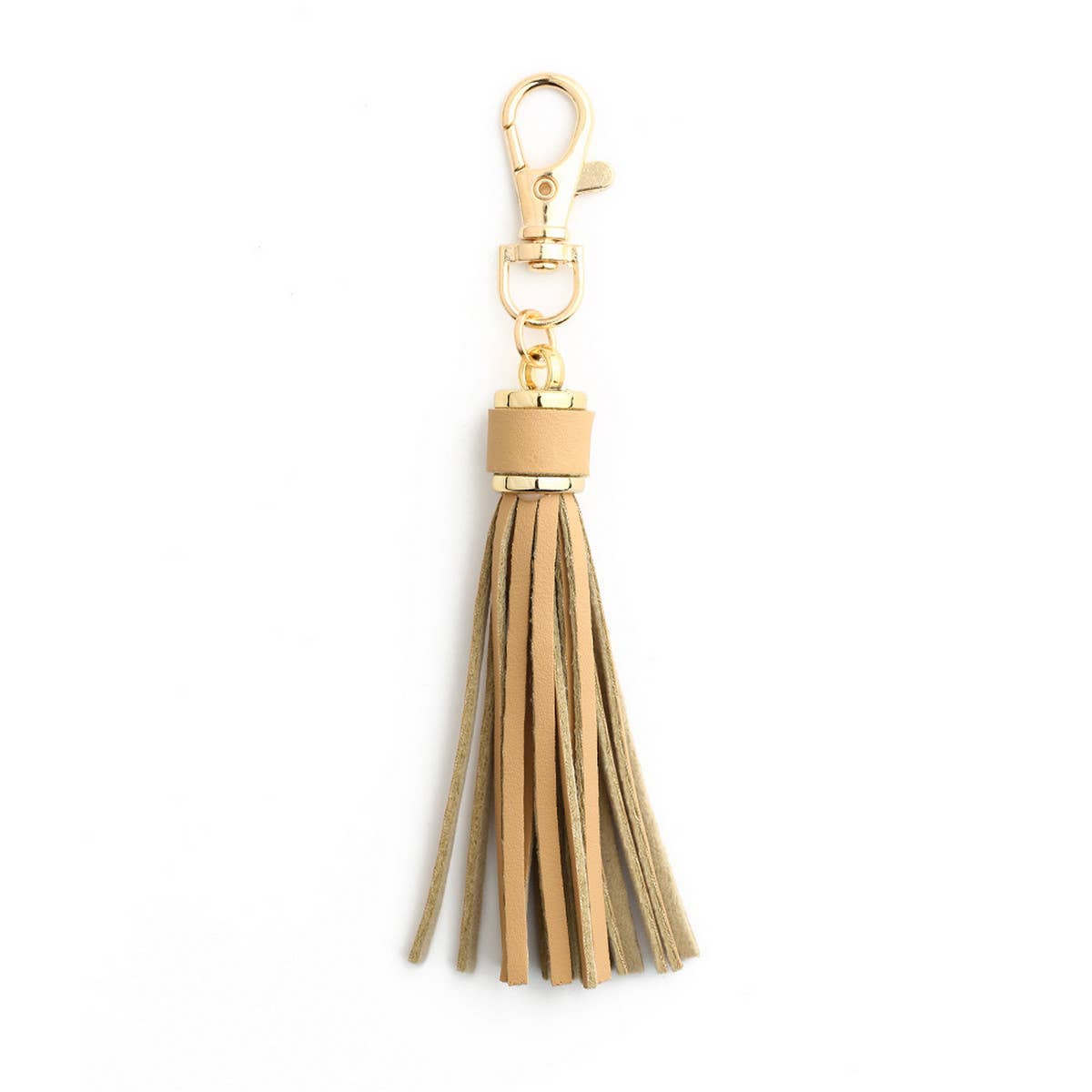 TASSEL LEATHER KEYCHAIN ACCESSORY_CWMM1284