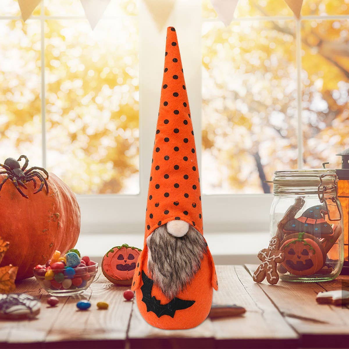 Cwmm1629_Halloween  Fun  Faceless  Plush Toy Adornment