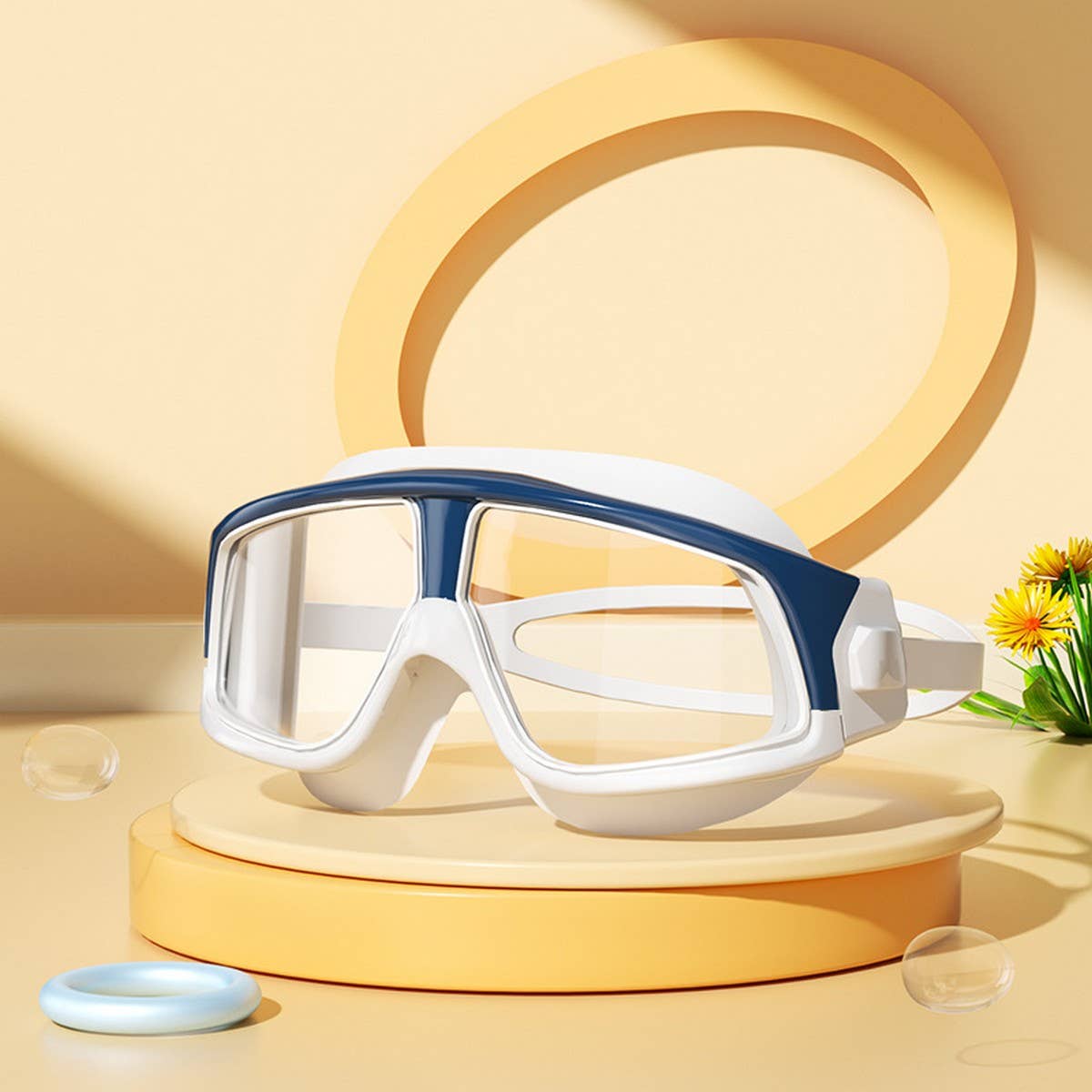 ADULT HD ANTI FOG PRESCRIPTION SWIM GOGGLES_CWMM6631