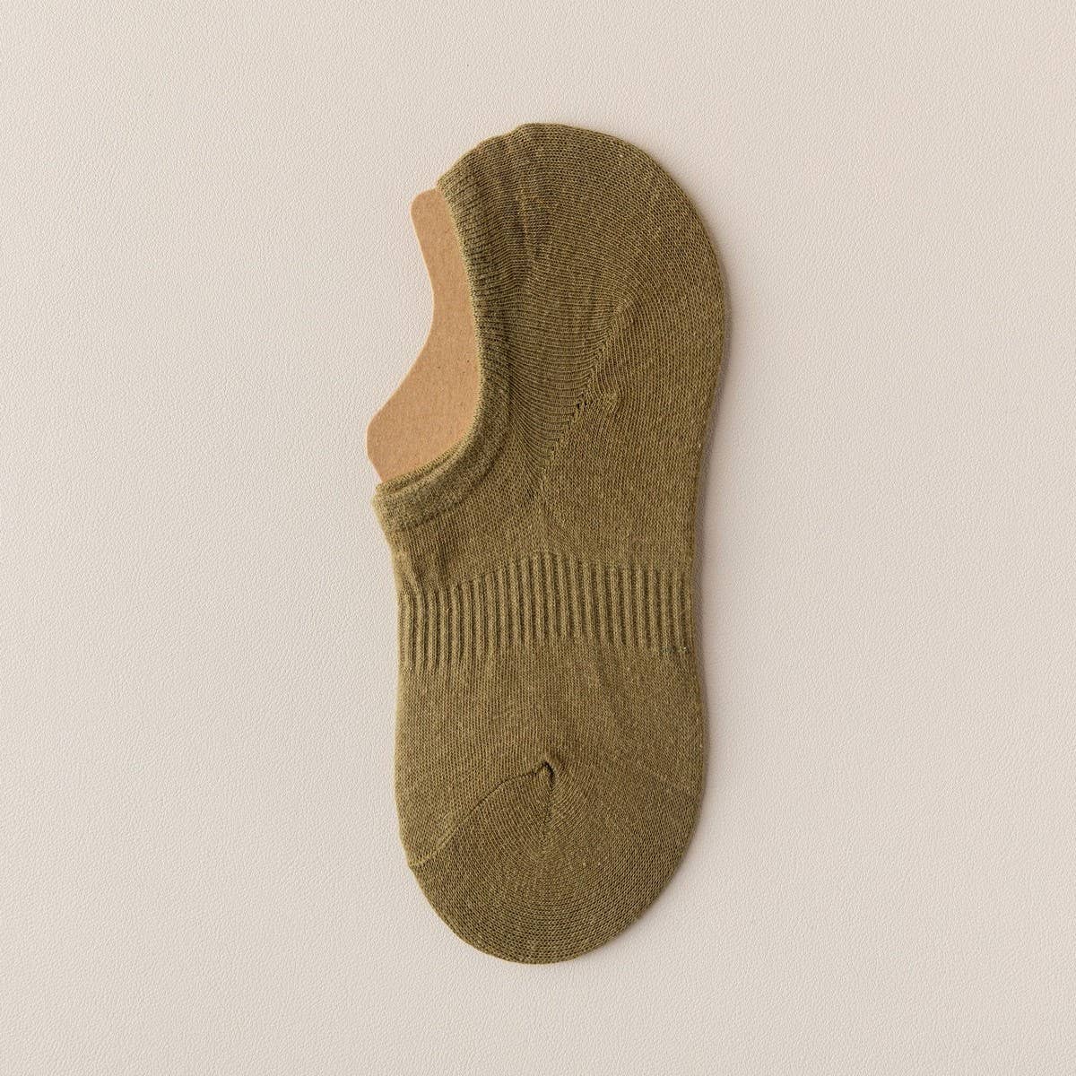 Women'S Solid Color Shallow Invisible Boat Socks_Cwms2022