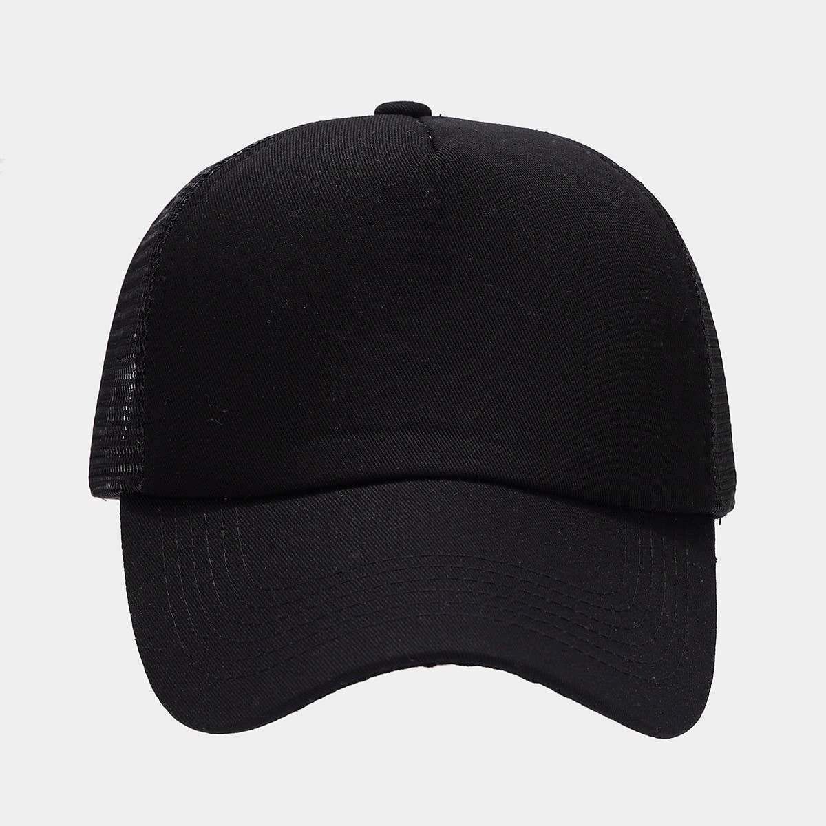 SPLICED LIGHT PANEL BREATHABLE BASEBALL CAP_CWAH1572