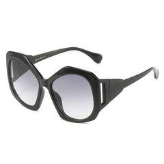 LARGE FRAME POLYGONAL FUTURISTIC TECHNOLOGY GLASSE_CWASG0244
