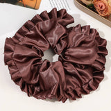 LARGE SATIN LACE HAIR TIE_CWAHA1634