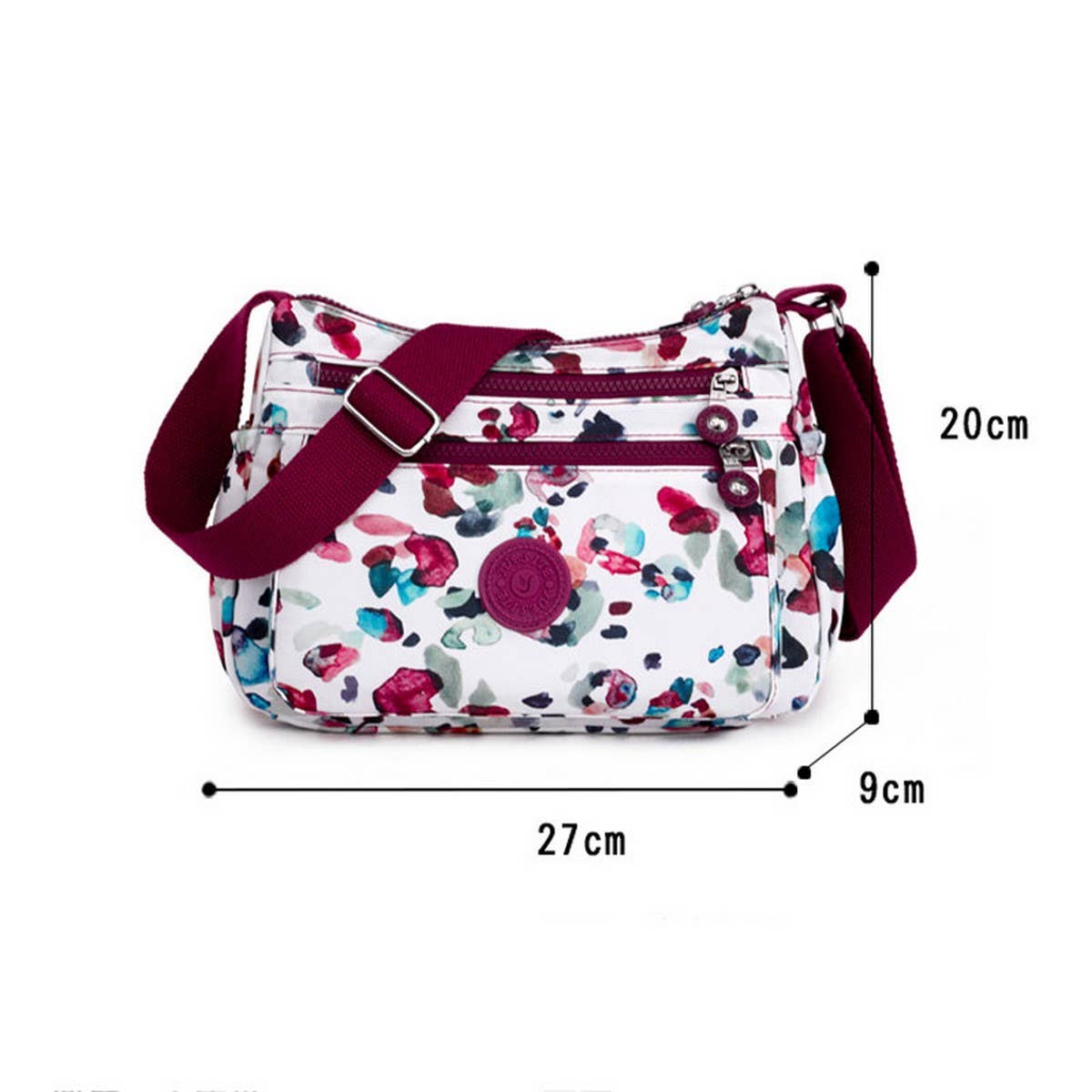 CASUAL WATERPROOF SHOULDER MESSENGER BAG_CWAB3525