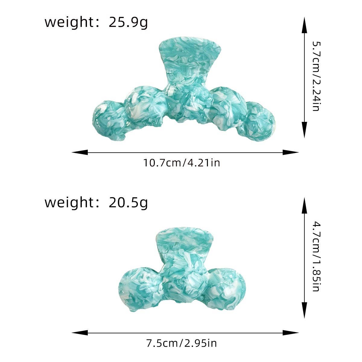 HIGH END AND ELEGANT ROUND WAVE HAIRPIN_CWAHA1501