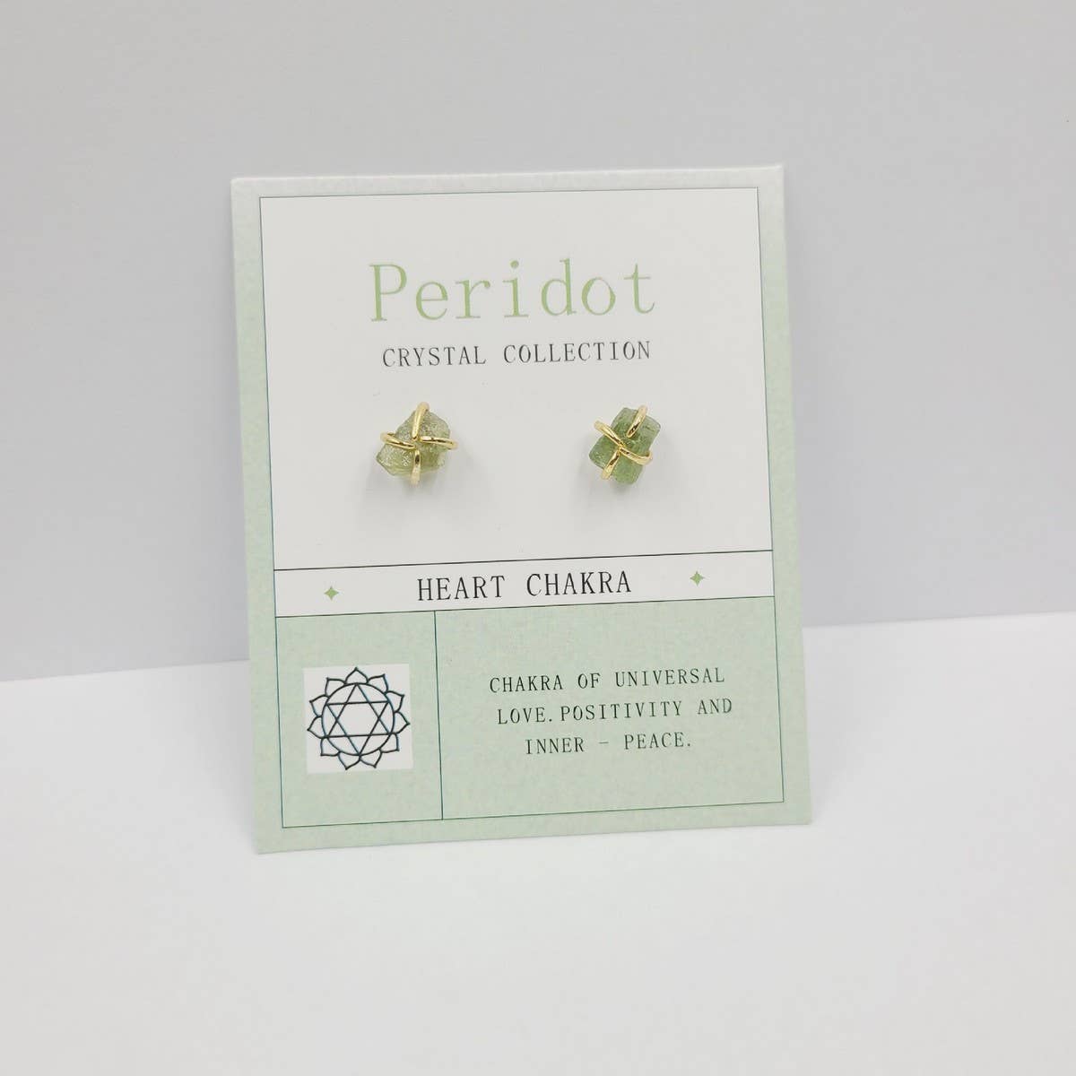 NATURAL STONE FOUR CLAW EARRINGS_CWAJE1070