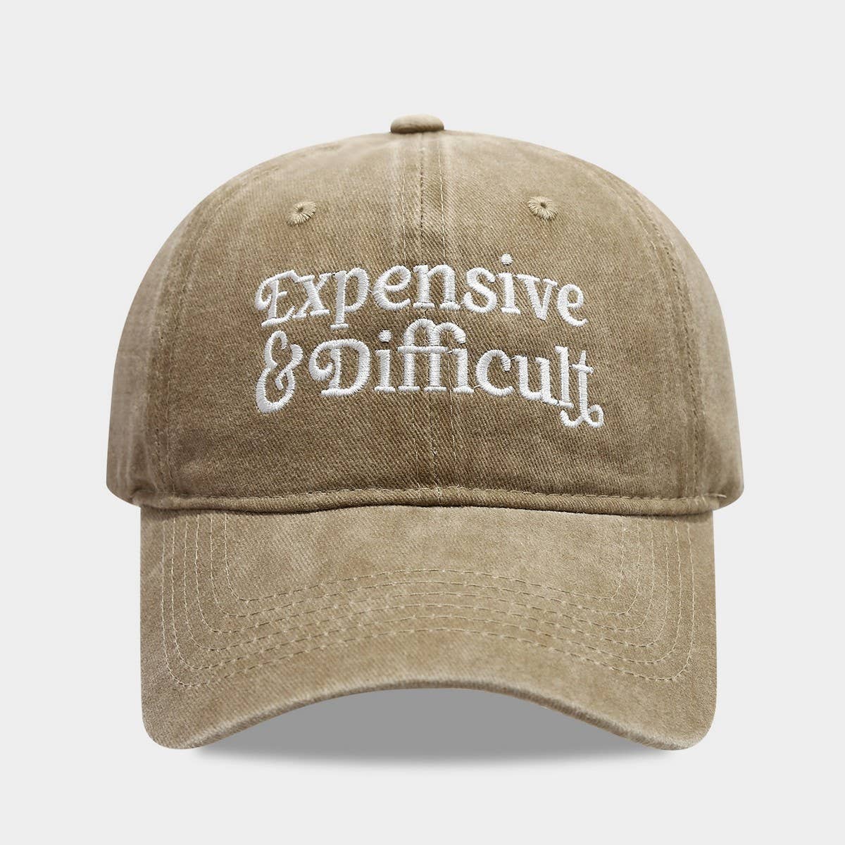 Stylish Soft Brim Baseball Cap With Letter_Cwah04608