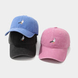 Dove Embroidered Washed Sun Baseball Cap_Cwah04644
