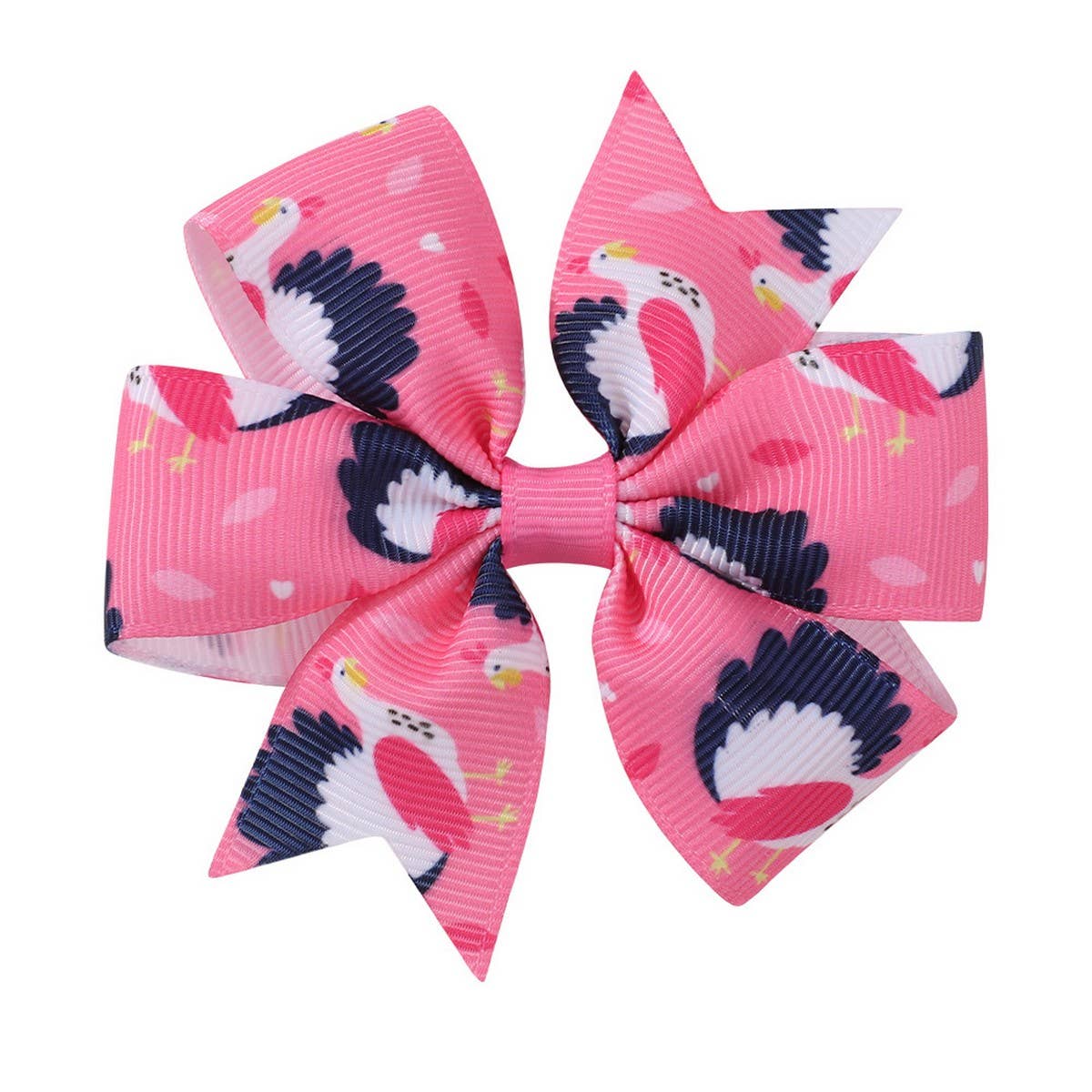 THANKSGIVING TURKEY PUMPKIN TAIL HAIR CLIP_CWAHA6681