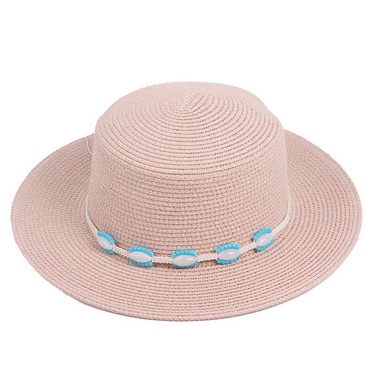 SUN PROTECTION BEACH VACATION STRAW HAT_CWAH1202