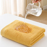 HOUSEHOLD THICK BATH TOWEL THREE PIECE SET_CWMM2302
