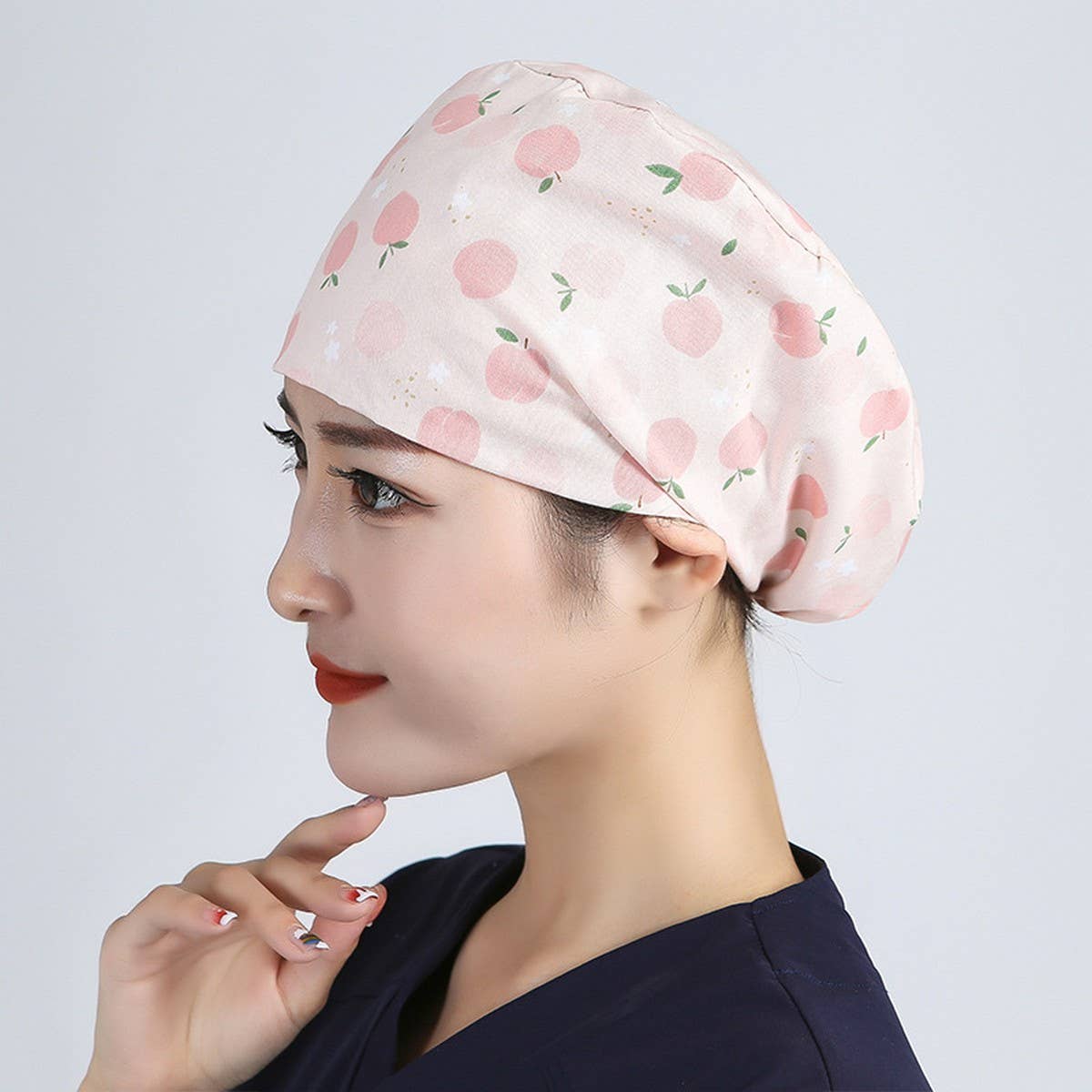 OPERATING ROOM ROUND HAT CARTOON THIN COTTON HAT_CWAH3384
