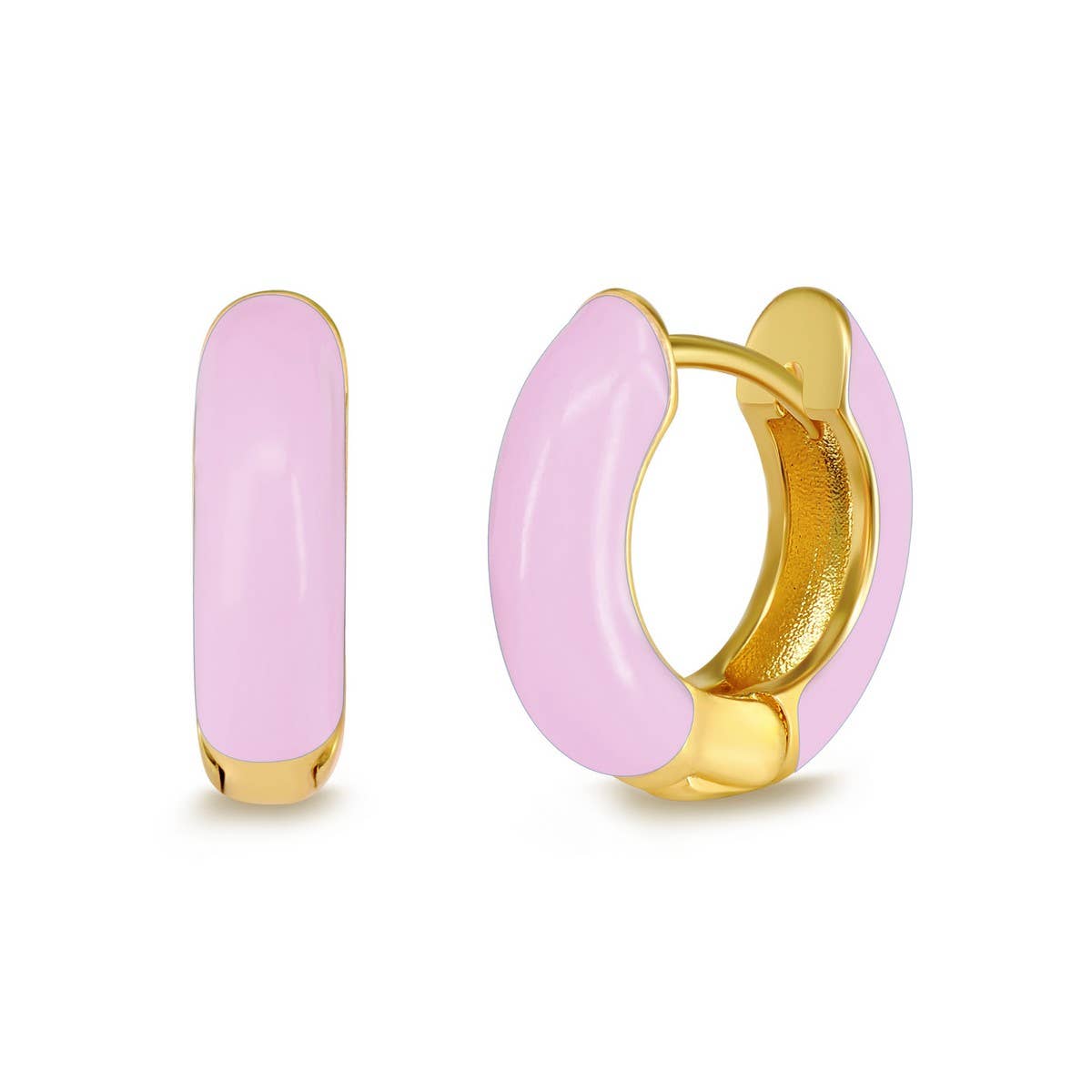 GEOMETRIC FRESH SWEET ROUND OIL DROP EARRINGS_CWAJE1759