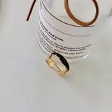 GEOMETRIC CONTRAST INDEX FINGER OPEN RING_CWAJE1990