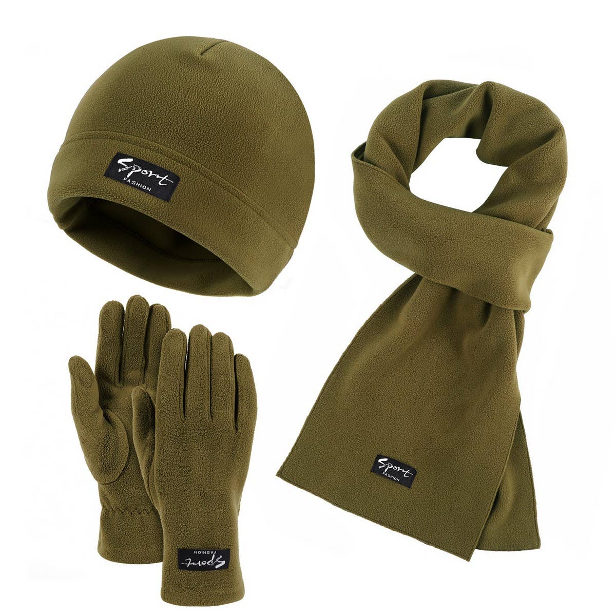 Winter Outdoor Cold-Proof Hat Three-Piece Set_Cwmm2784