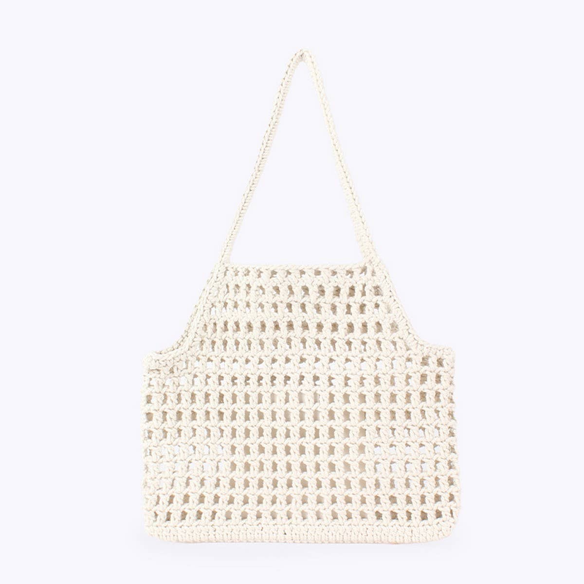 Ven Hollow - Out Cotton String Beach Tote Bag_Cwab4676