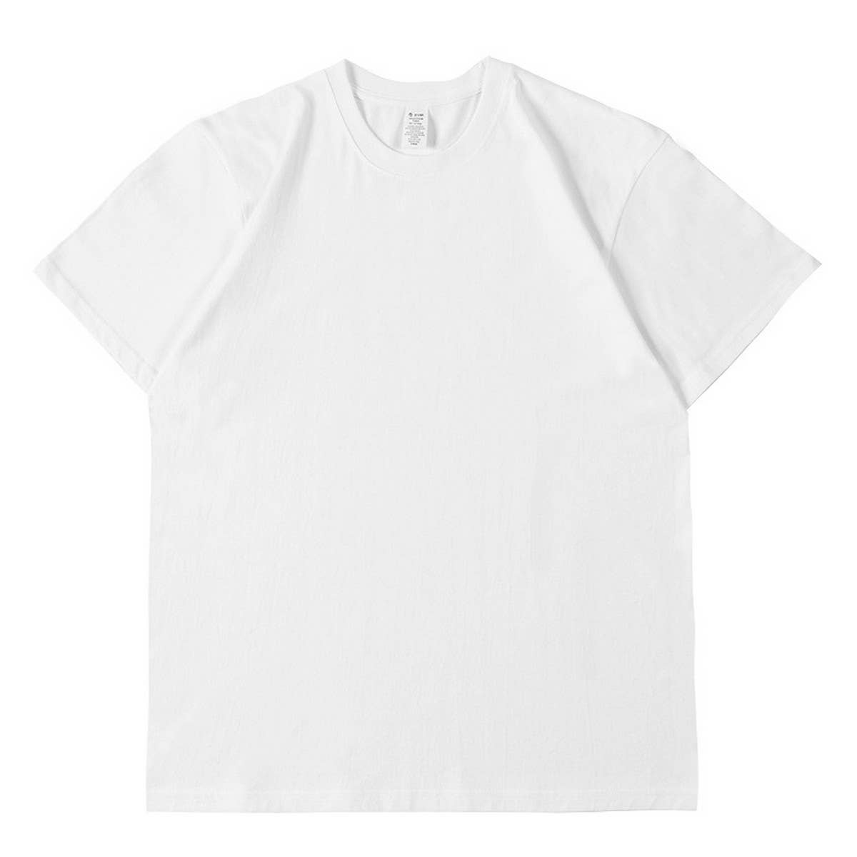 230G HEAVYWEIGHT COMBED COTTON T SHIRT BLANK OVERSIZED