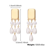 FASHIONABLE PEARL IRREGULAR NECKLACE JEWELRY SET_CWAJE2839