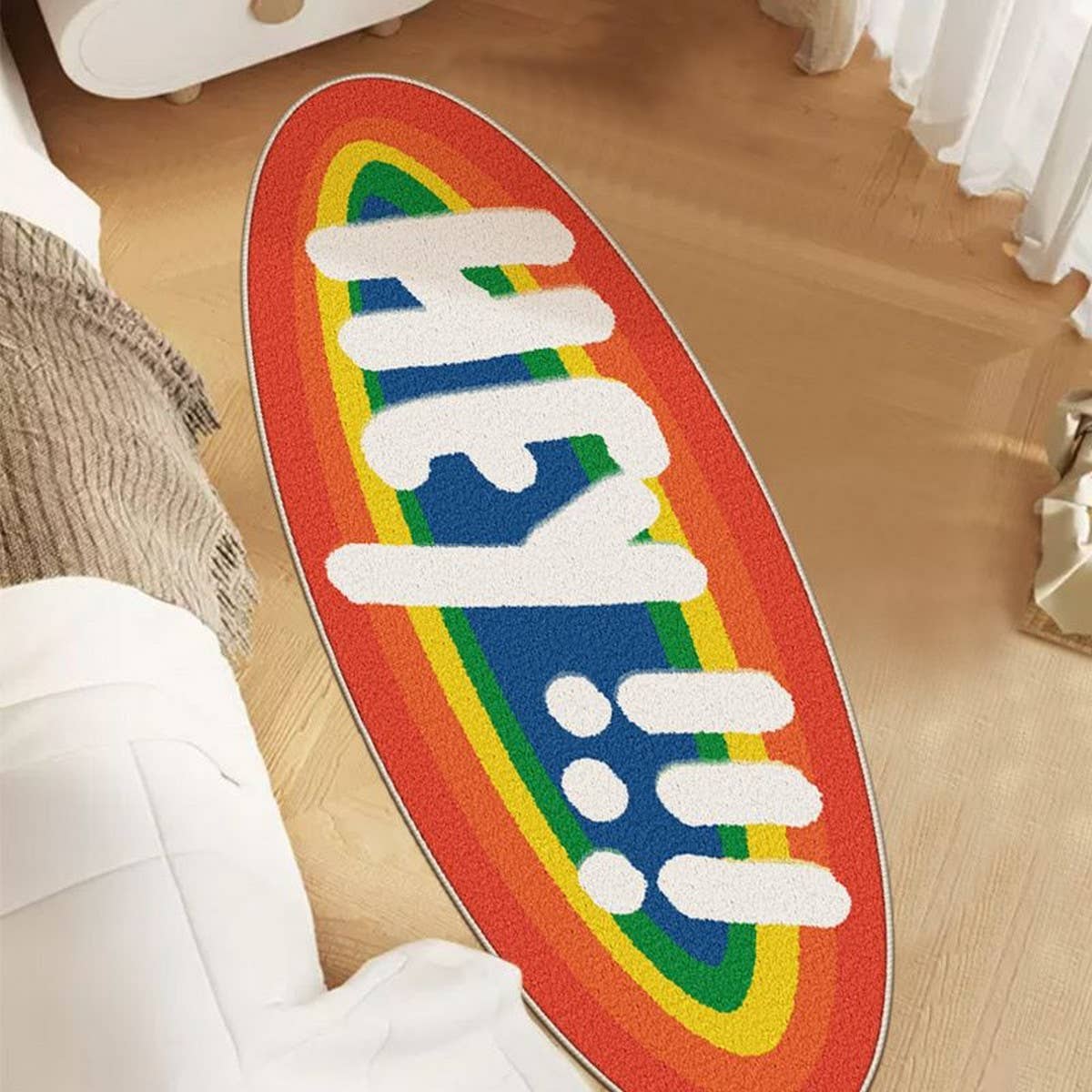 RAINBOW DOPAMINE RUG TRENDY ROOM MAKEOVER MAT_CWMM7508