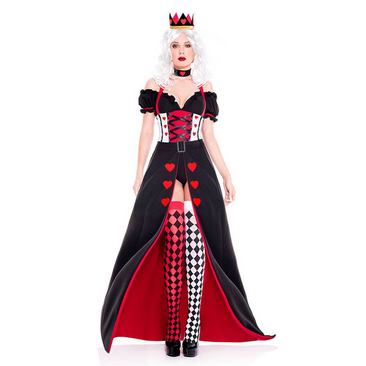 HALLOWEEN QUEEN OF HEARTS DRESS_CWMM1511