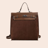 Vintage Casual Pu Leather Backpack For Womens_Cwab1789