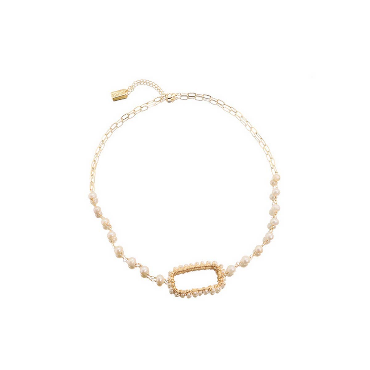 Womens All-Match Freshwater Pearl Necklace