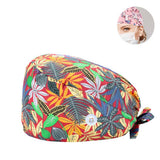 PRINTED SURGICAL CAP SCRUB CAP COTTON NURSE CAP_CWAH3378